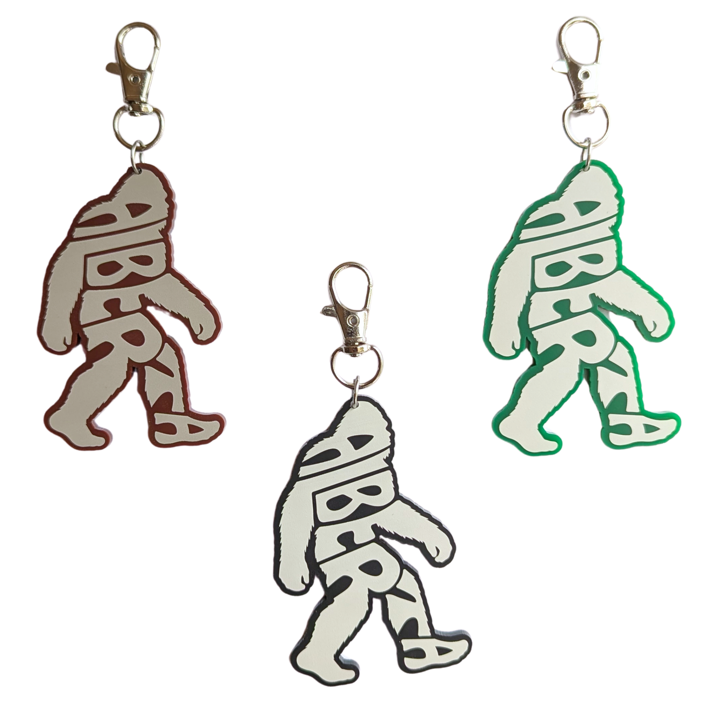 Alberta Sasquatch Typography Bag/Keychain Charm Souvenir