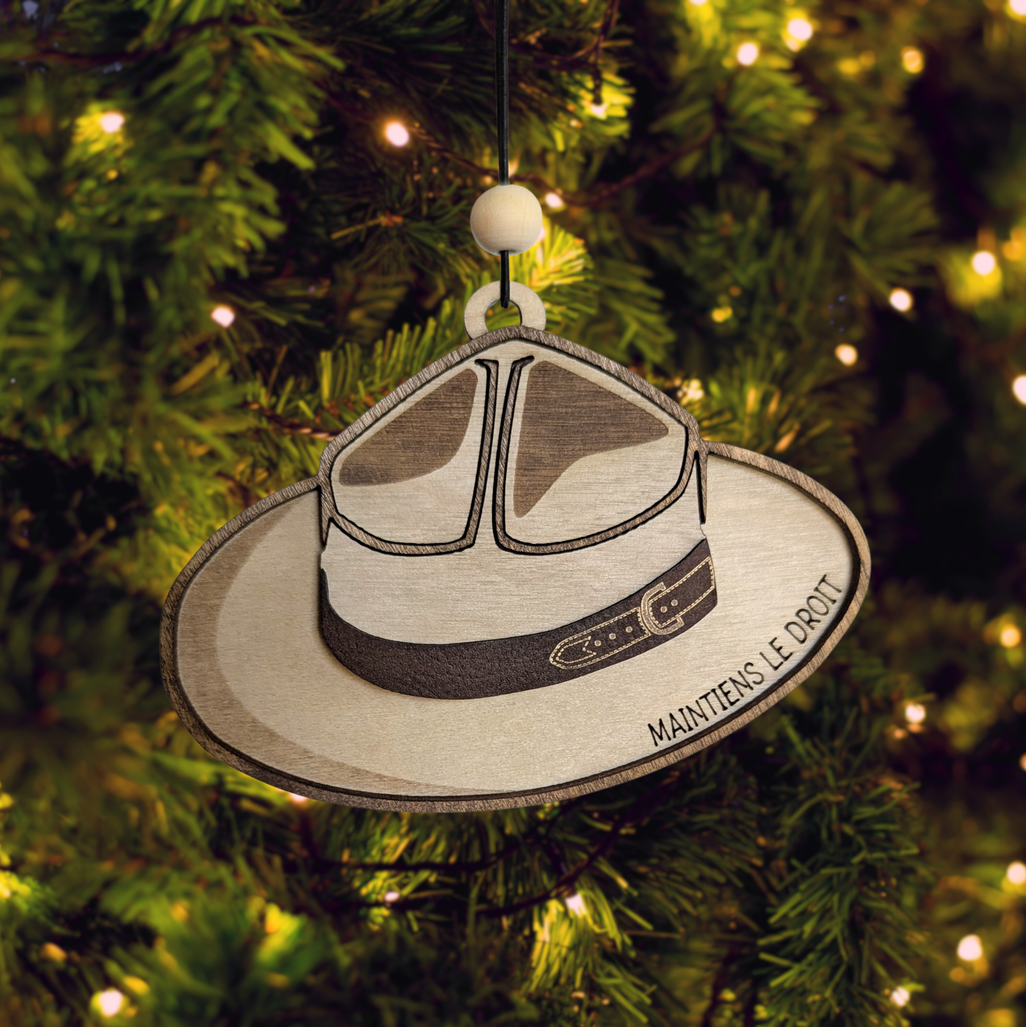 RCMP Stetson Christmas Ornament/Car Mirror Charm