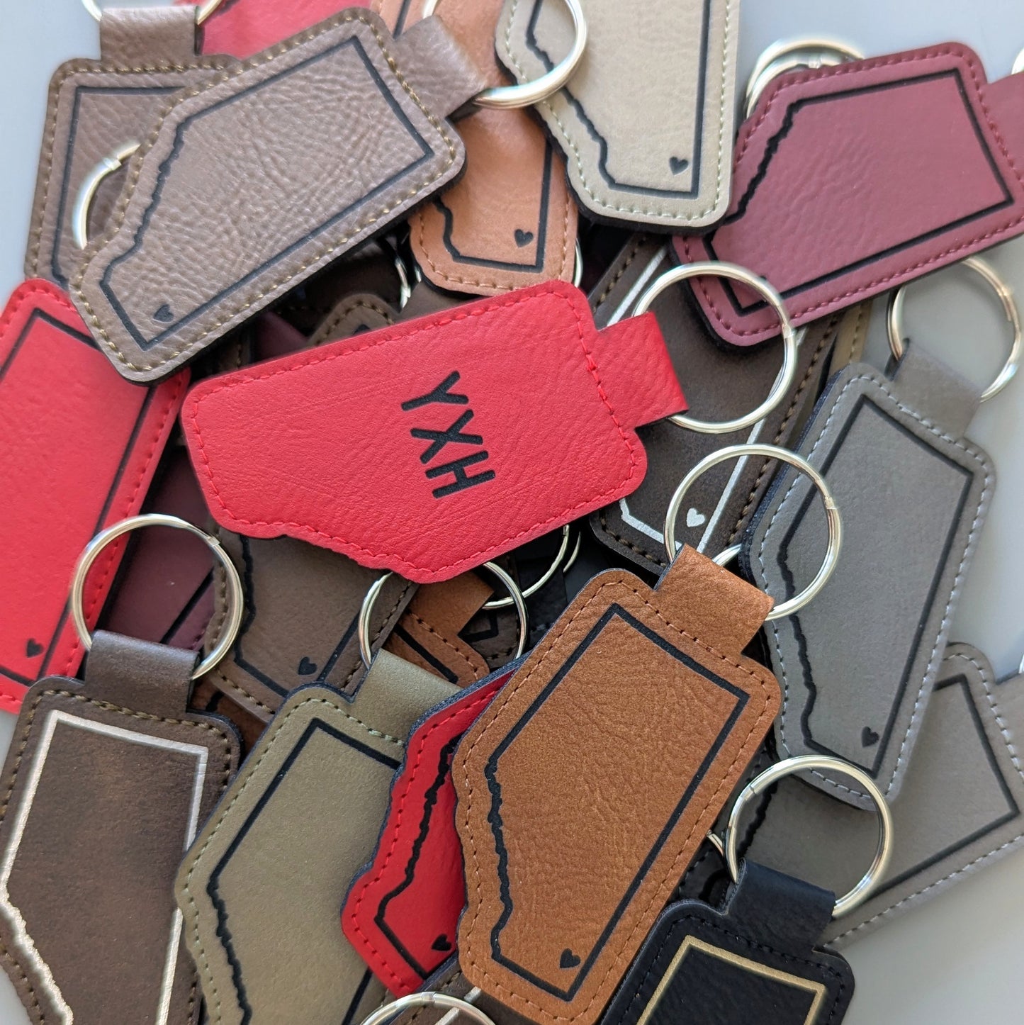 Alberta City Location Travel Souvenir Keychain