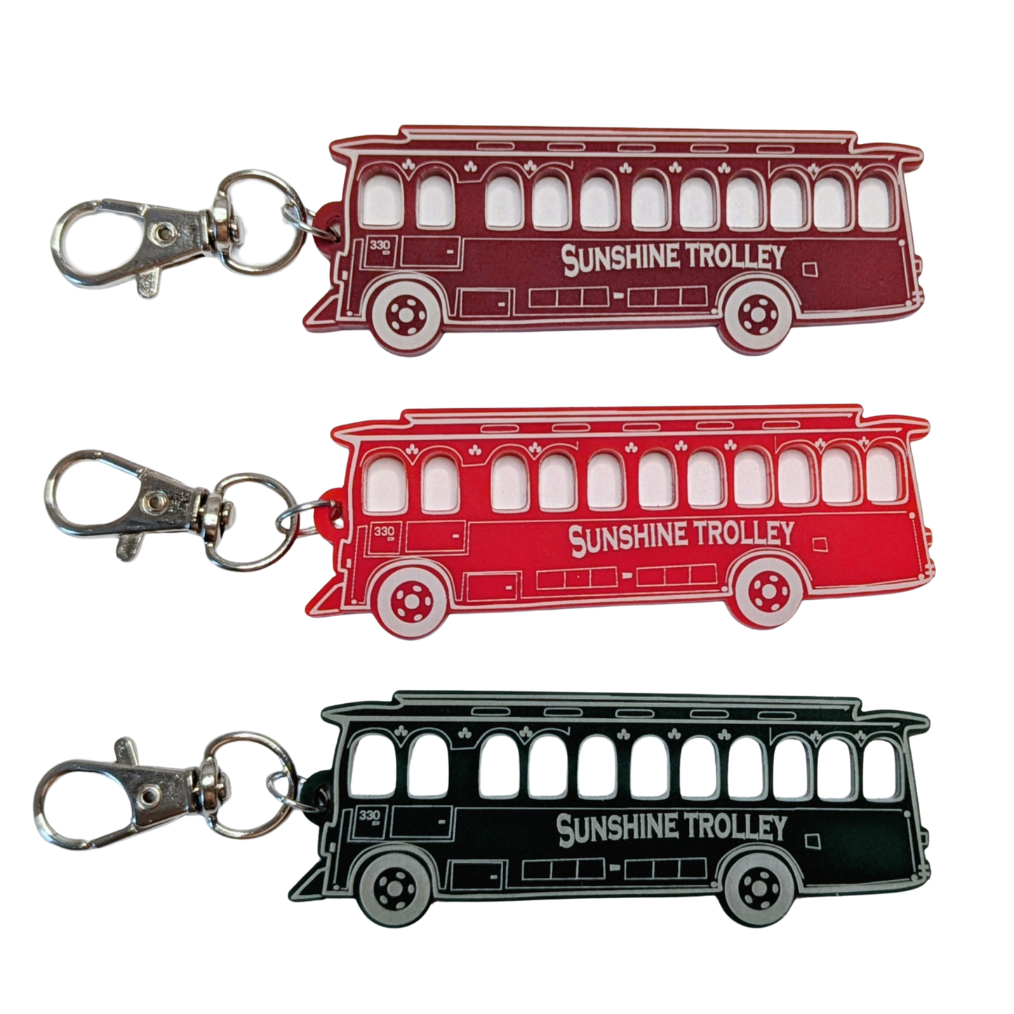 Medicine Hat Sunshine Trolley Bag/Keychain Charm