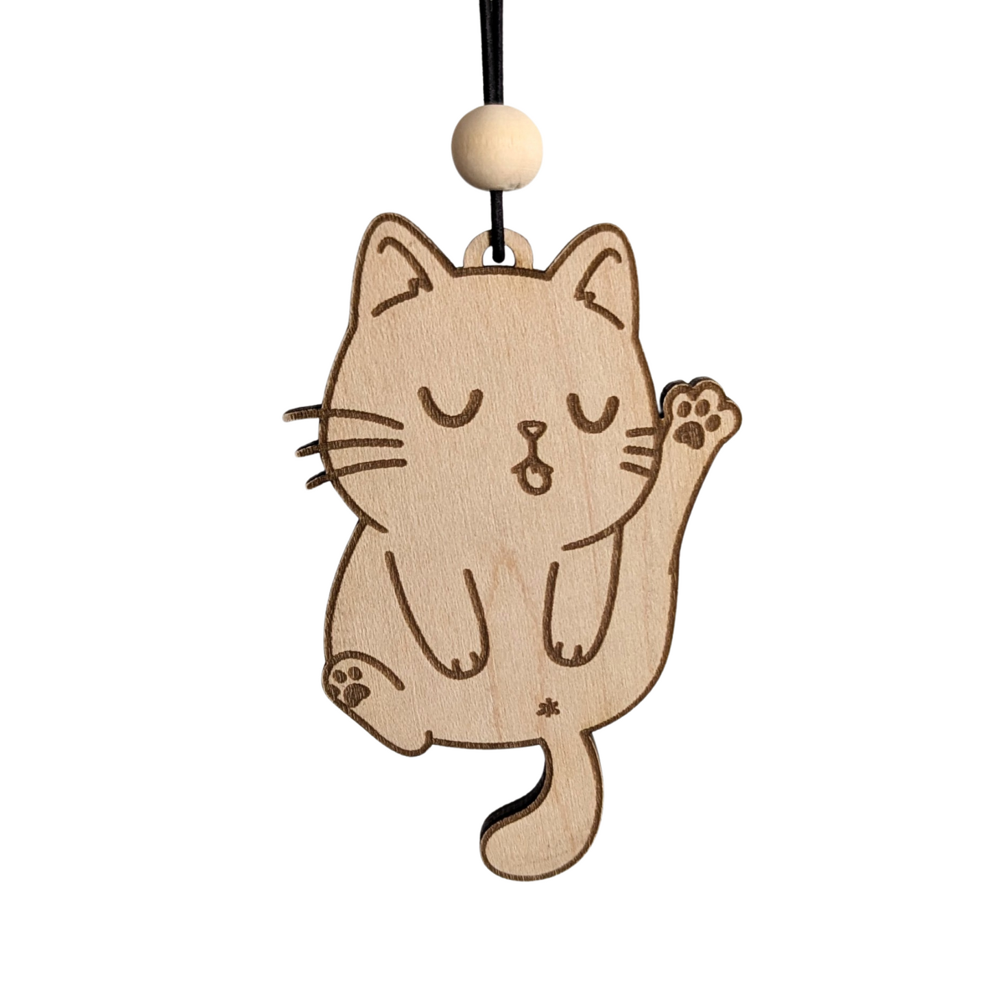 Cleaning Cat (Cat butt) - Christmas Ornament