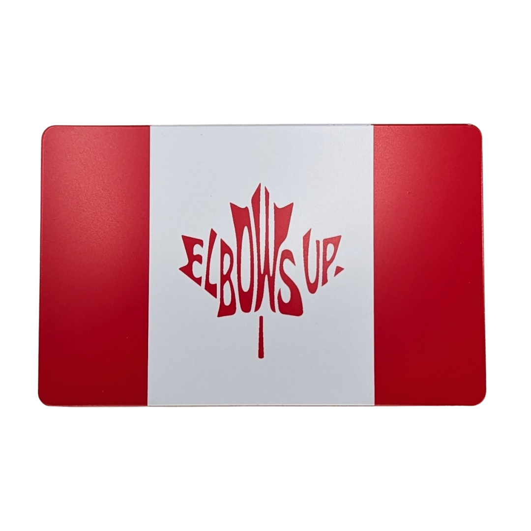 Elbows Up Canada Flag Magnet
