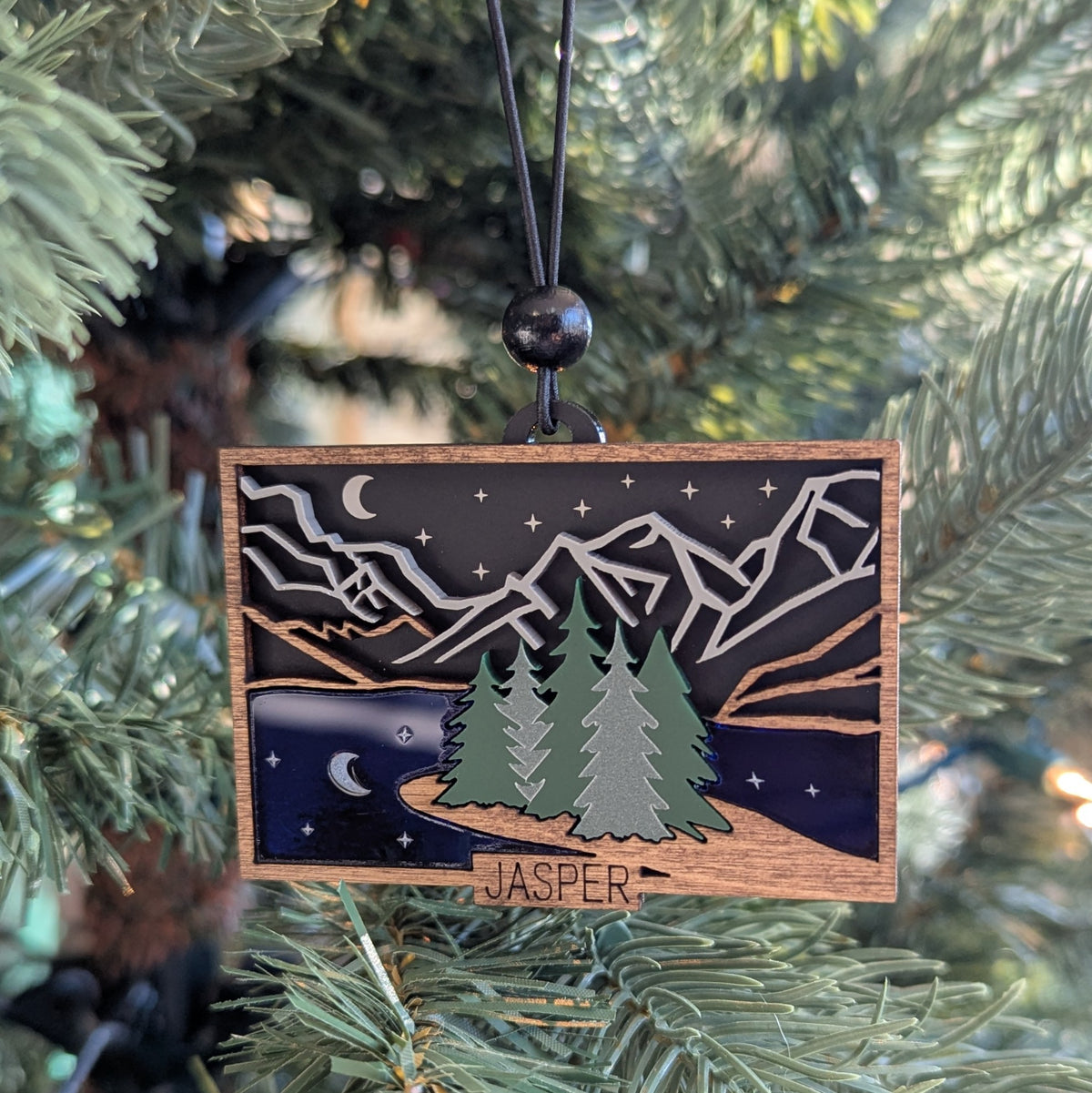 3D Picture Frame Ornament - Jasper, Spirit Island, AB