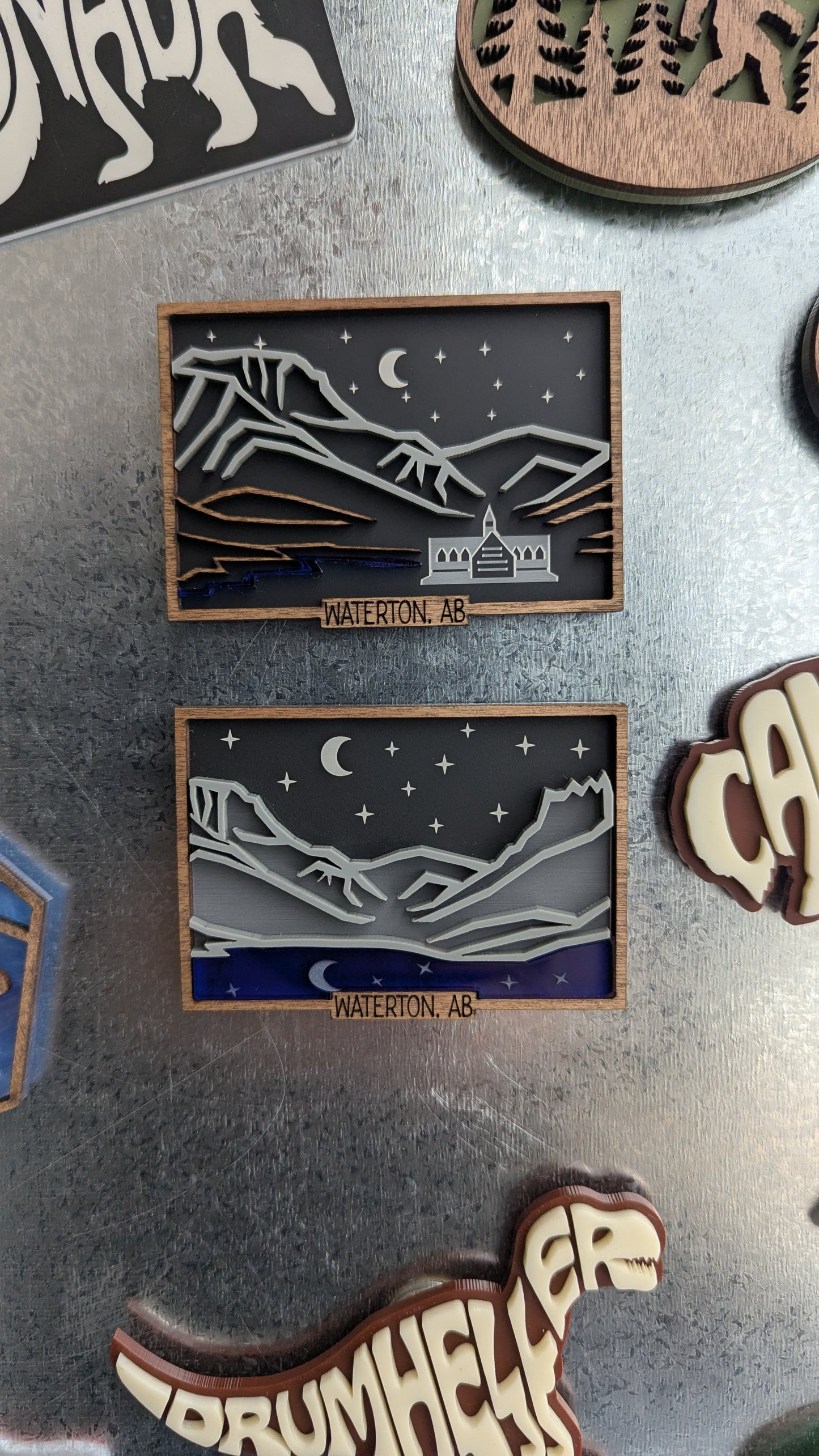 3D Picture Frame Magnet - Waterton Park Alberta