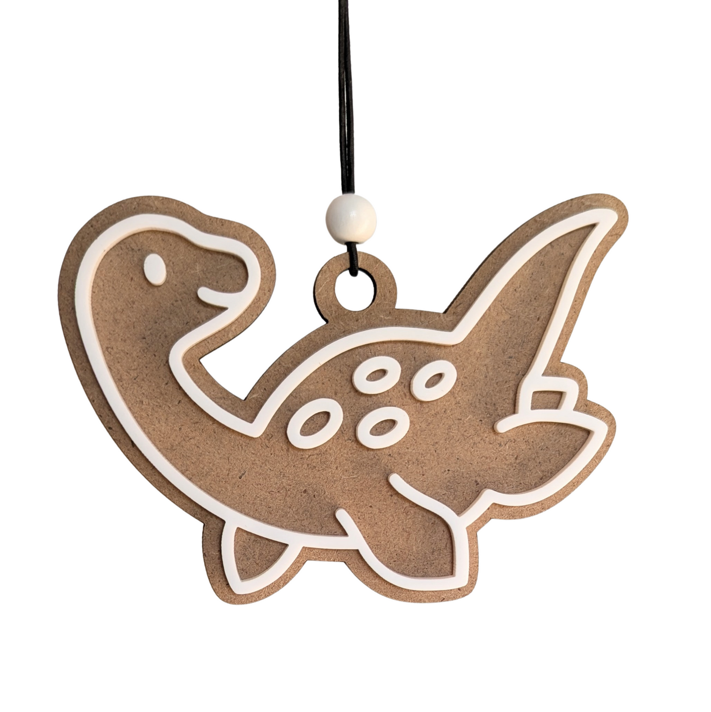 Plesiosaur Gingerbread Cookie Dinosaur Ornament