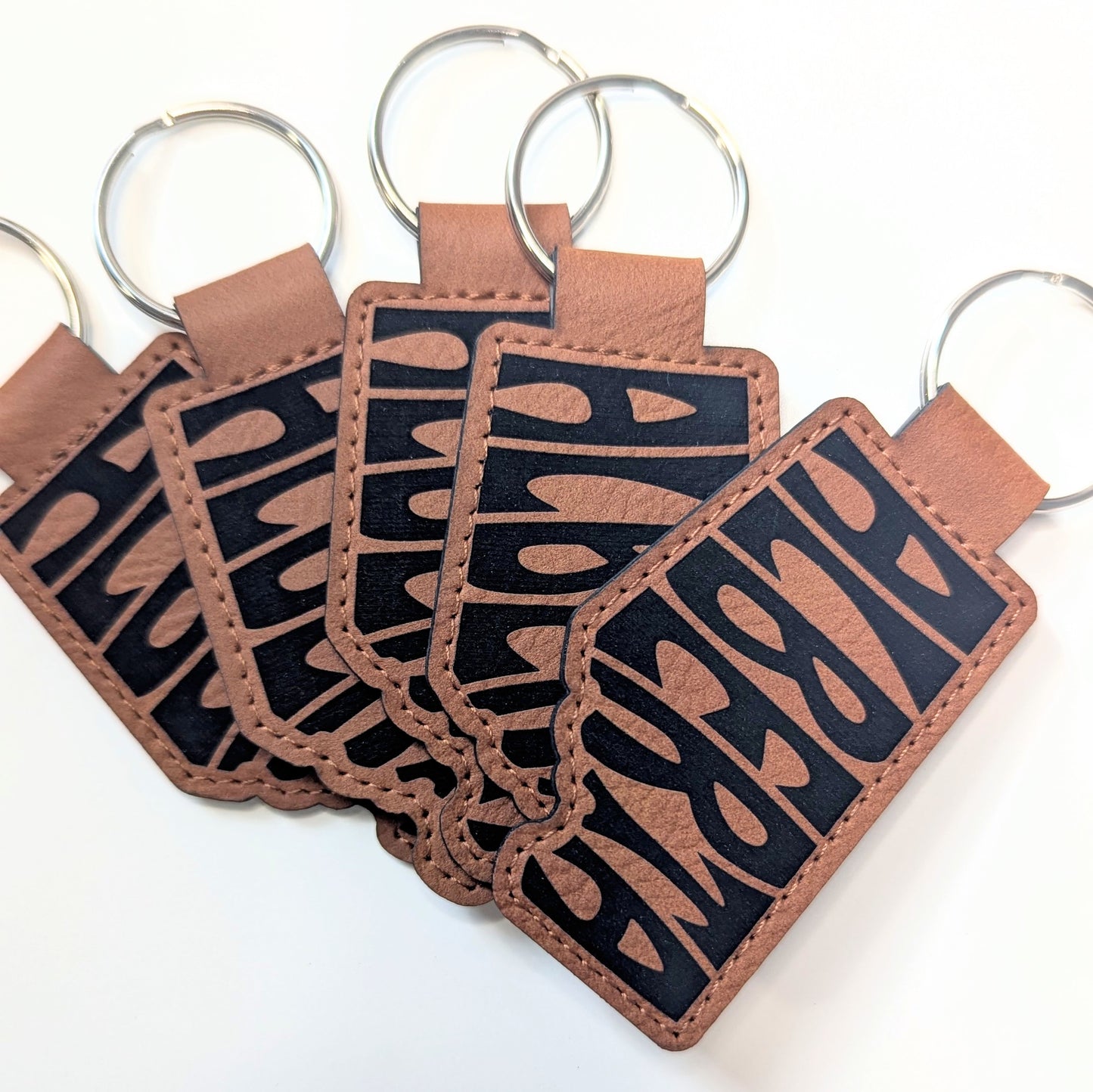 Alberta Typography Travel Souvenir Keychain