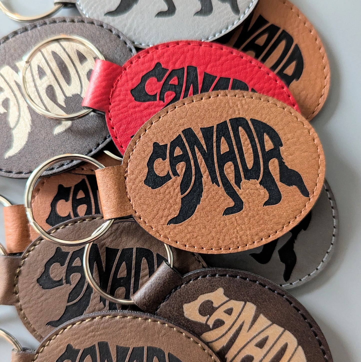 100 Bulk Custom Keychains (Your Logo/Artwork)