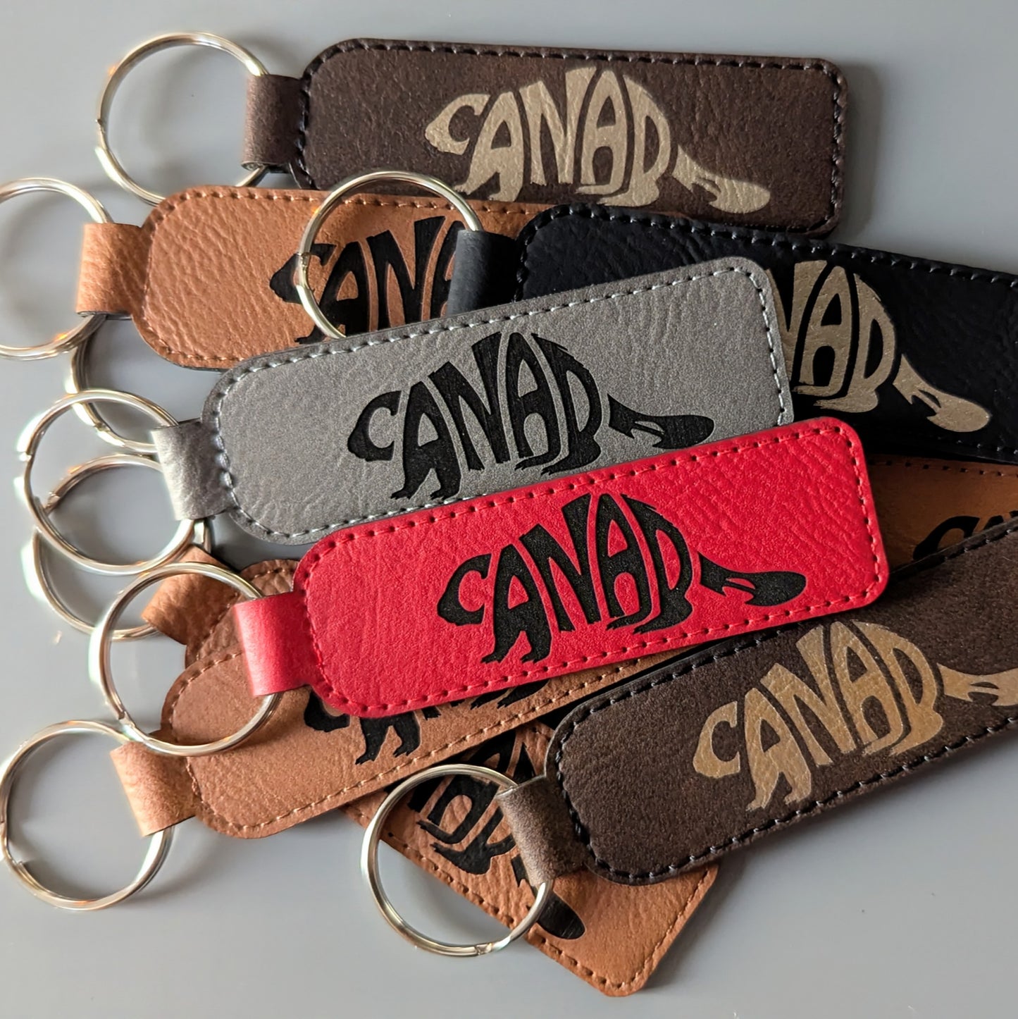 100 Bulk Custom Keychains (Your Logo/Artwork)