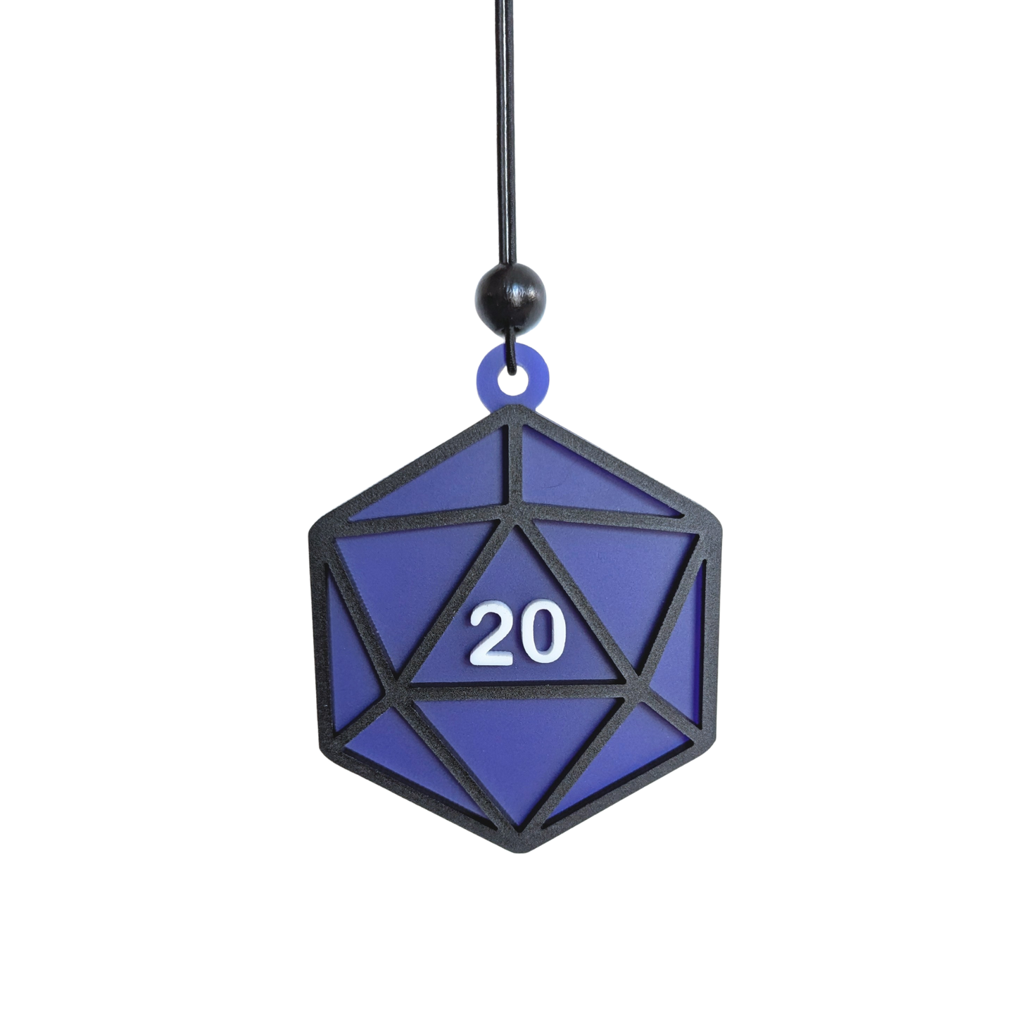 Classic D20 Dice Fridge Magnet OR Ornament
