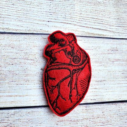 Anatomical Heart Catnip Toy