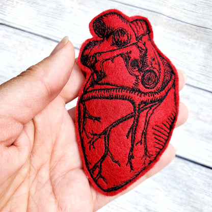 Anatomical Heart Catnip Toy