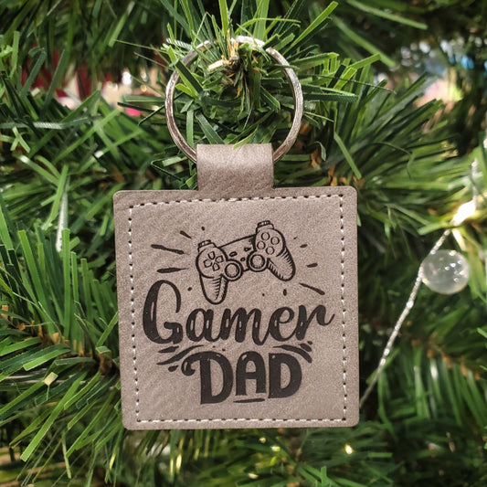 Gamer Dad Keychain