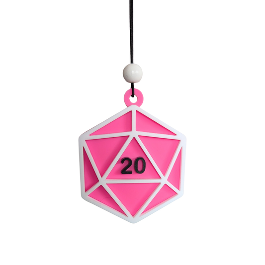 Classic D20 Dice Fridge Magnet OR Ornament