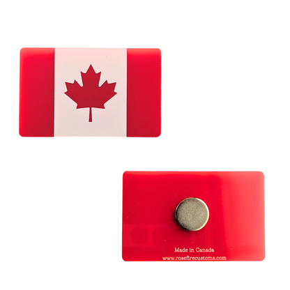 Small 2" Canada Flag Souvenir Magnet