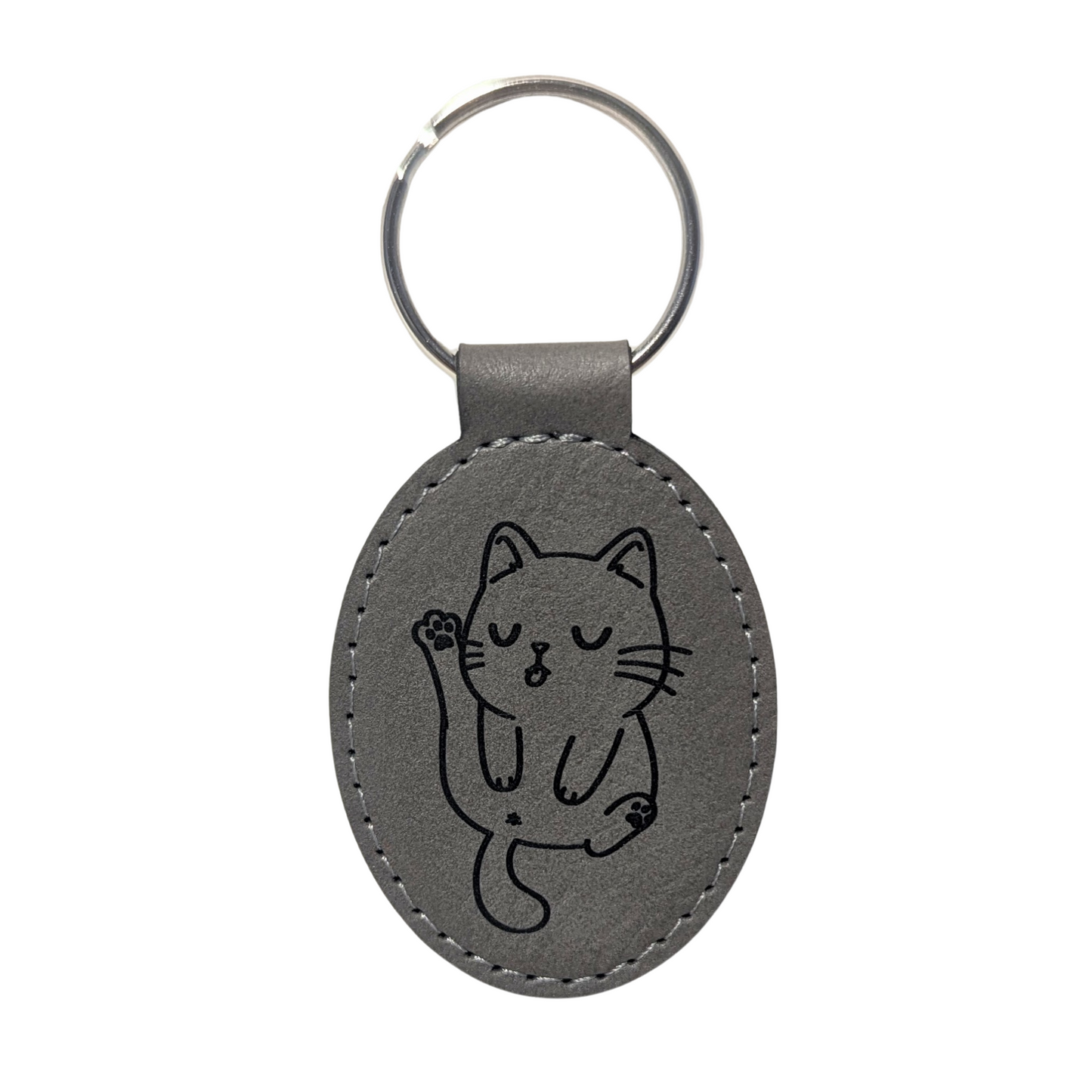 Funny Cat Butt Keychain