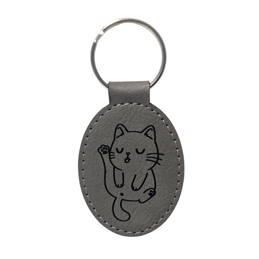 Funny Cat Butt Keychain