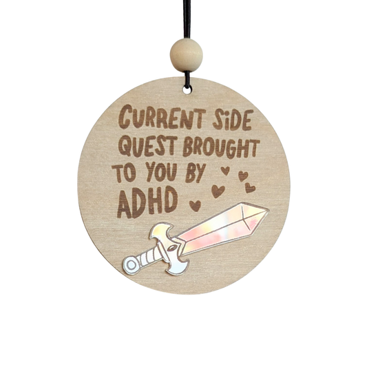 Current Side Quest Brought To You By ADHD - Christmas Ornament