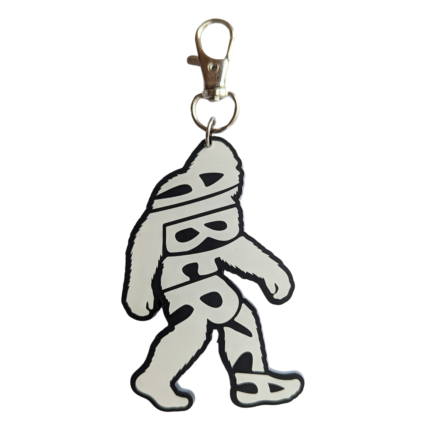Alberta Sasquatch Typography Bag/Keychain Charm Souvenir