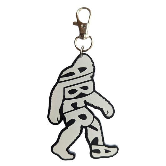 Alberta Sasquatch Typography Bag/Keychain Charm Souvenir