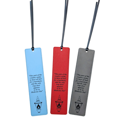 All Hell for a Basement - Medicine Hat Leatherette Bookmark