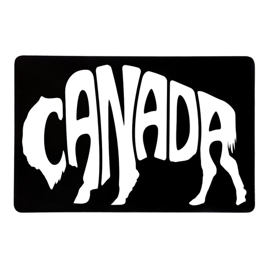 Canada Buffalo Typography Souvenir Magnet