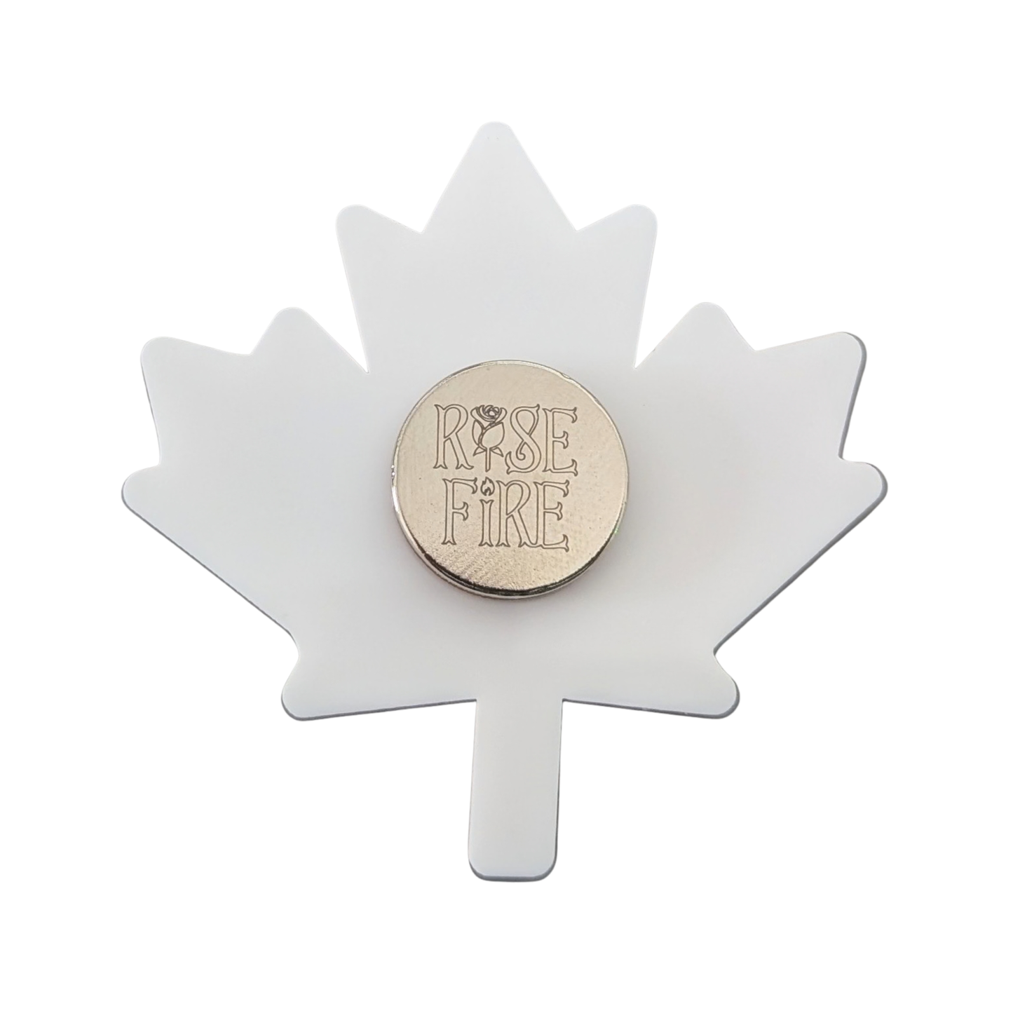 Canada Maple Leaf Typography Magnet (3D Acrylic)