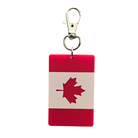Canada Flag Bag/Keychain Charm