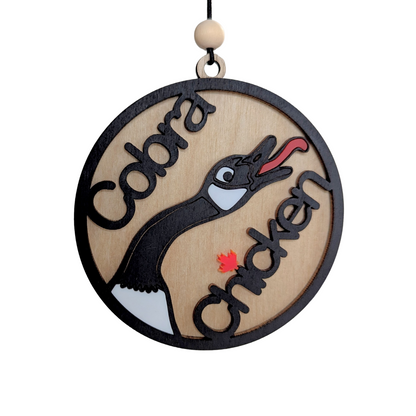 Cobra Chicken Canada Christmas Ornament
