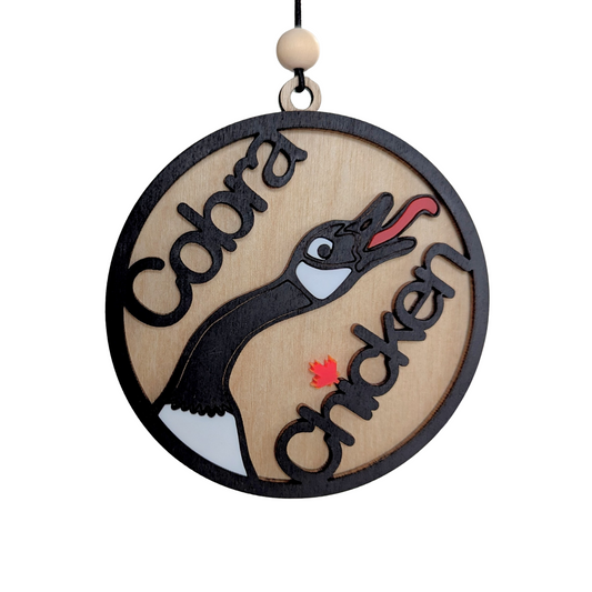 Cobra Chicken Canada Christmas Ornament