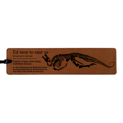Edmontosaurus Definition - Leatherette Bookmark