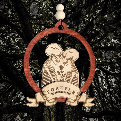 Till Death Do Us Part - Skeleton Ornament