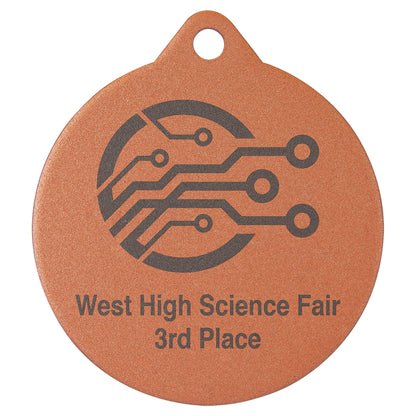 Science fair sample medal - order your custom medal today