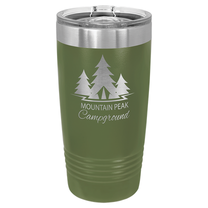 Custom Logo 20 oz. Ringneck Tumblers (Case of 24)