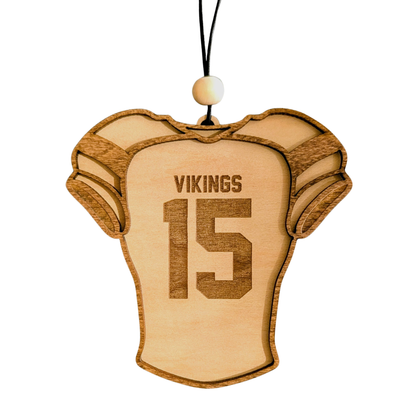 Football Jersey Personalized Tree Ornament