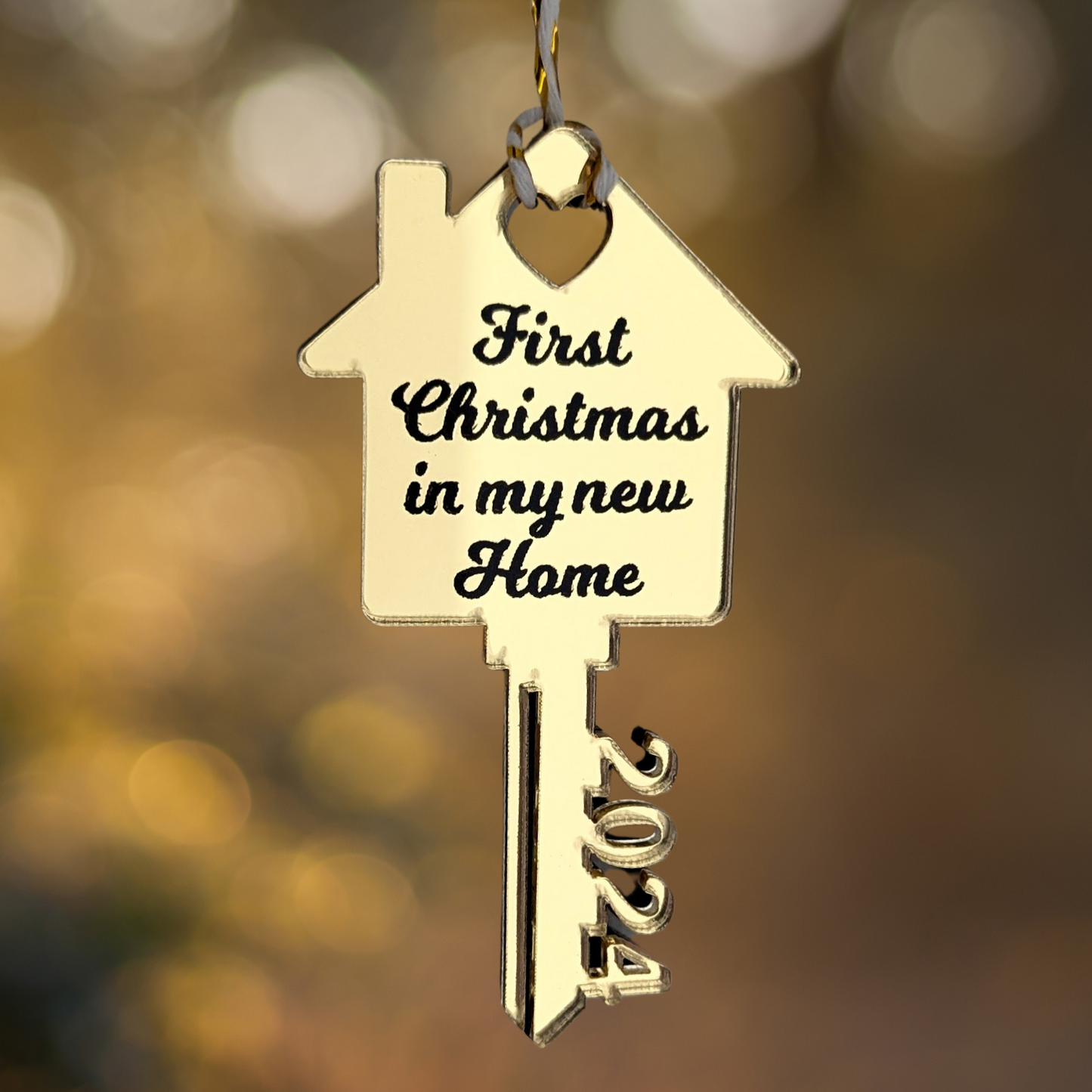 New Home Key Ornament 2024