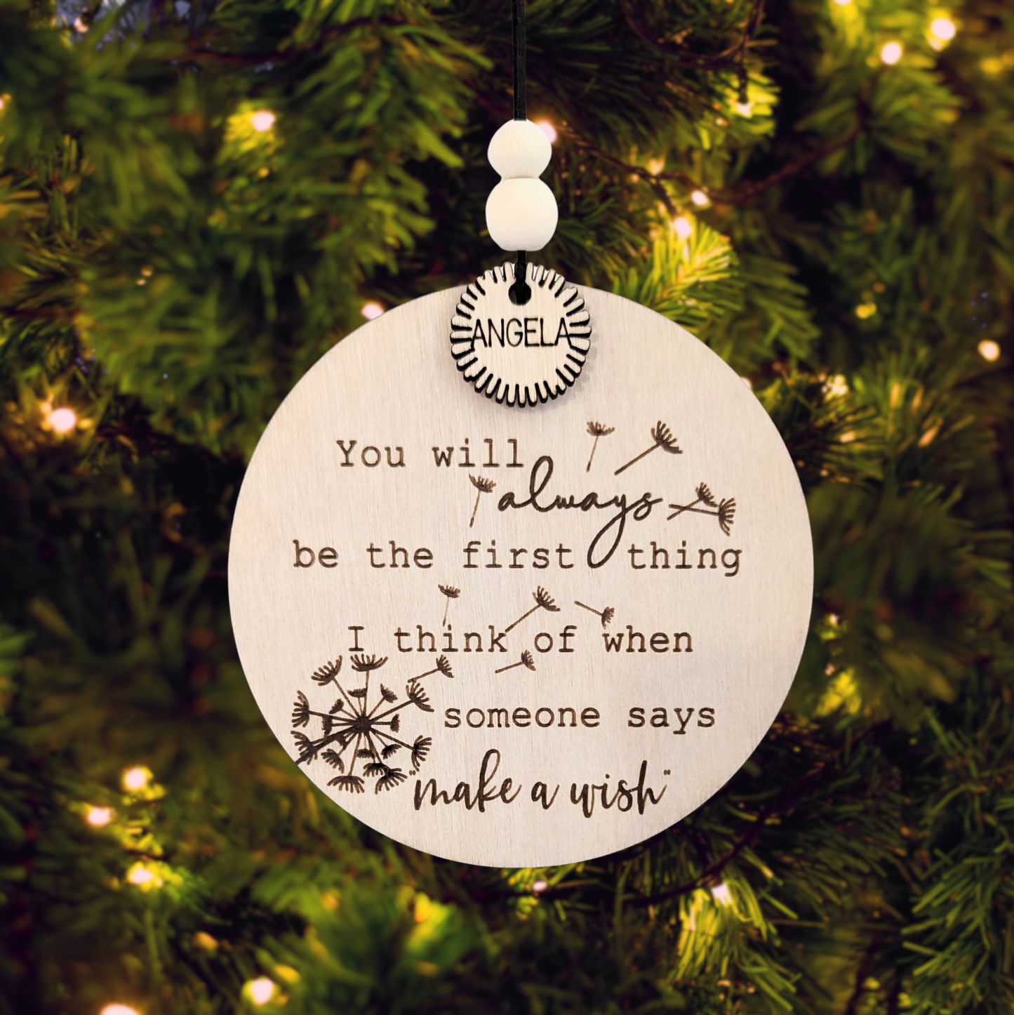 Make a Wish - Memorial Ornament