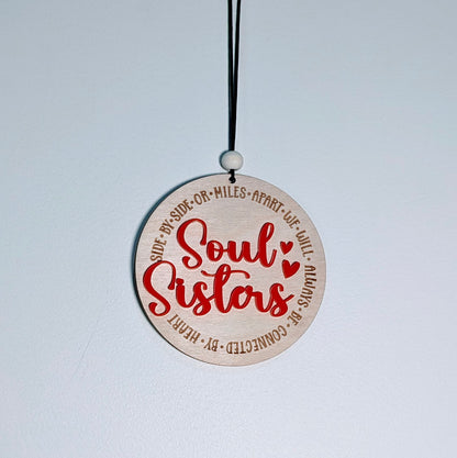 Soul Sisters Best Friend Ornament