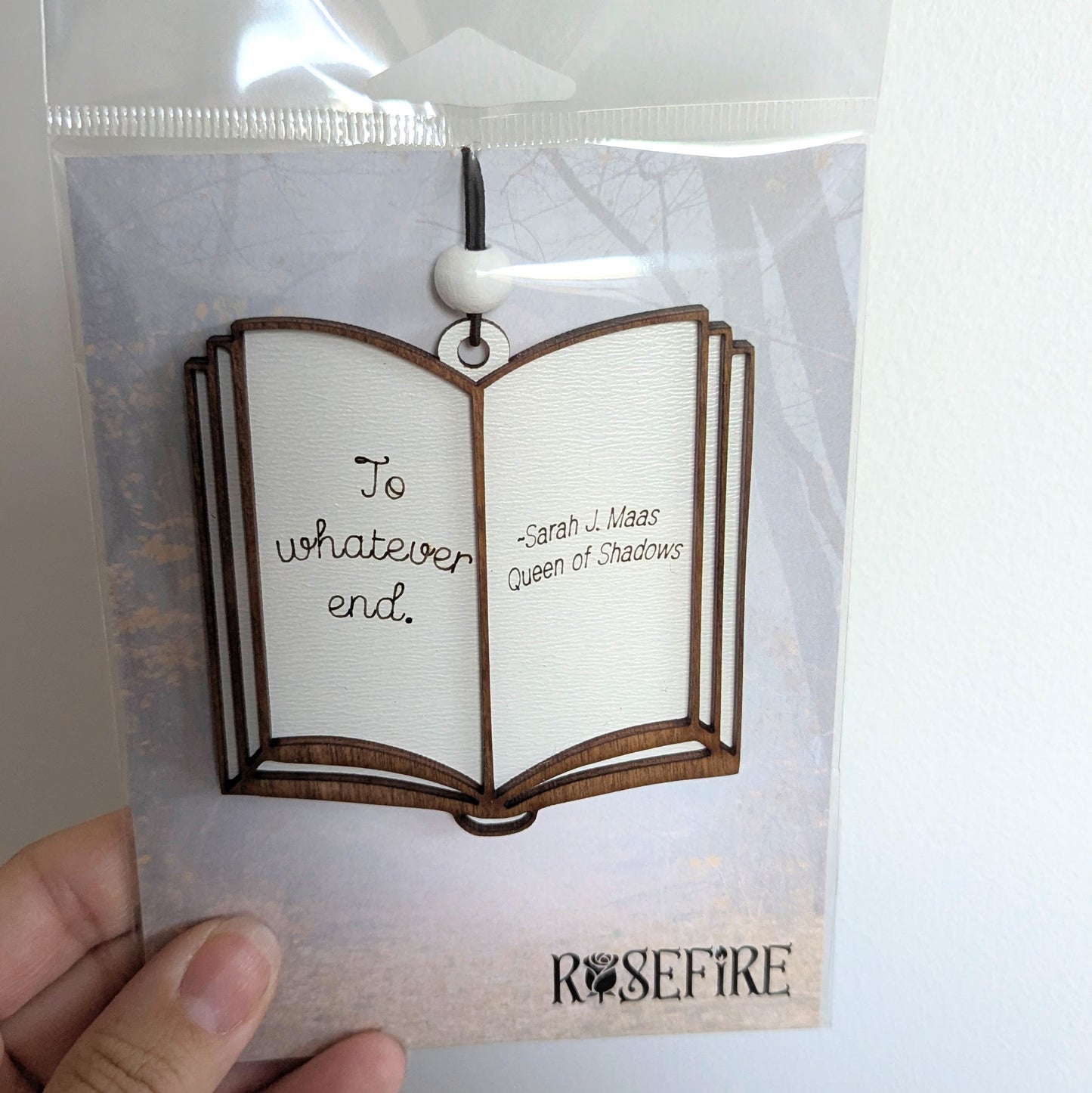 Open Book Ornament - Famous Quotes