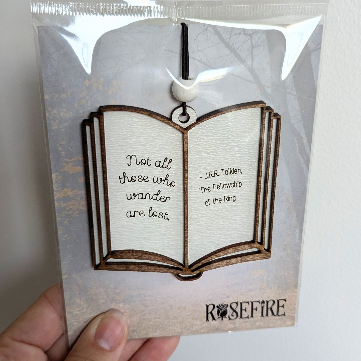 Open Book Ornament - Famous Quotes