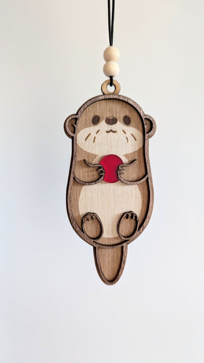 Sea Otter Christmas Ornament