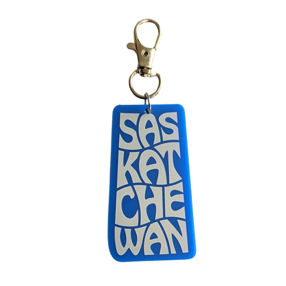 Canada Province Typography Bag/Keychain Charm Souvenir