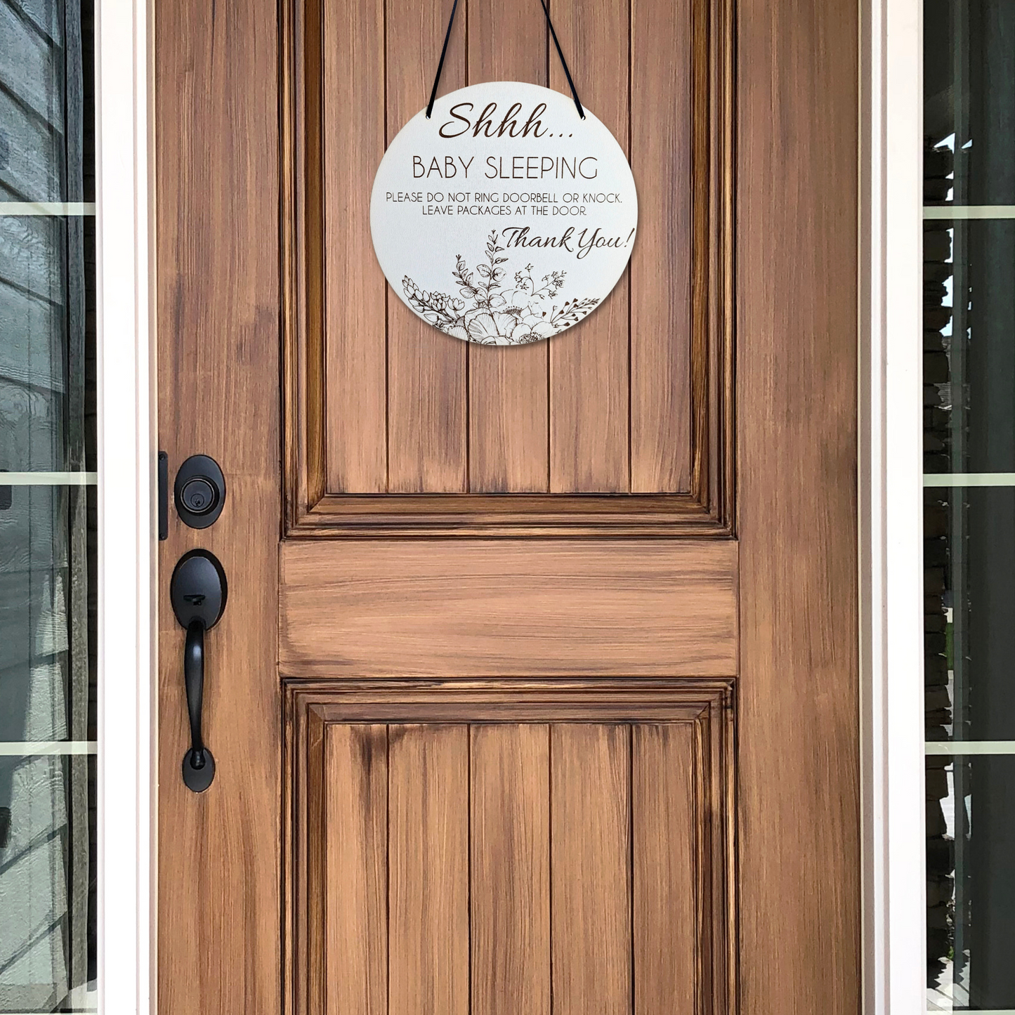 Baby Sleeping Door Sign