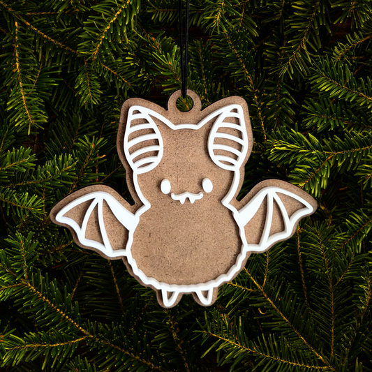 Bat Gingerbread Cookie Ornament