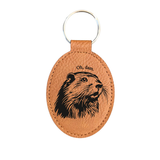 Beaver - Canada/Alberta Souvenir Keychain