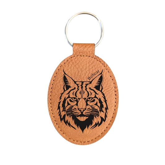 Bobcat - Canada/Alberta Souvenir Keychain