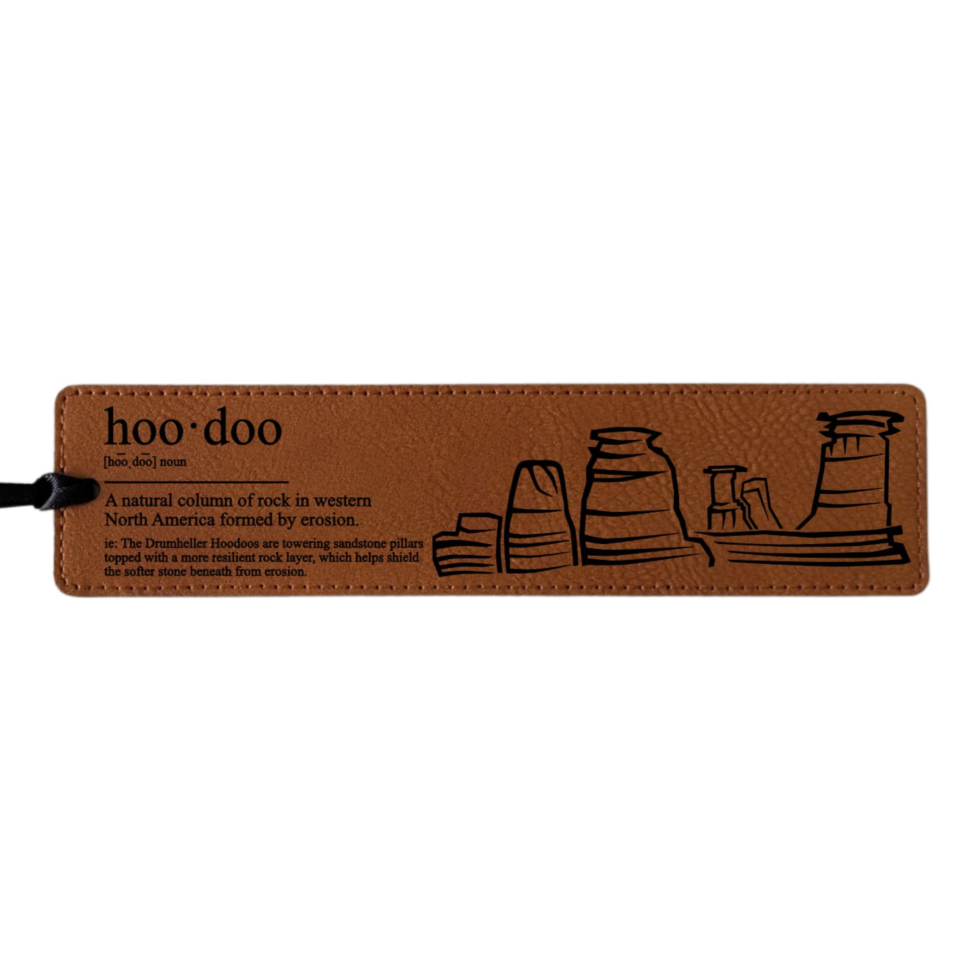 Hoodoo Definition - Leatherette Bookmark