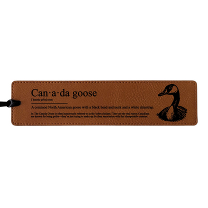 Canada Goose - Leatherette Bookmark