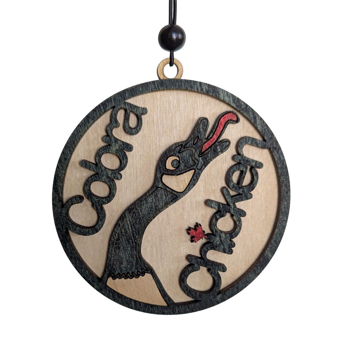 Cobra Chicken Canada Christmas Ornament