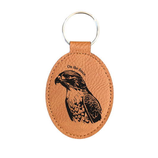 Hawk - Canada/Alberta Souvenir Keychain