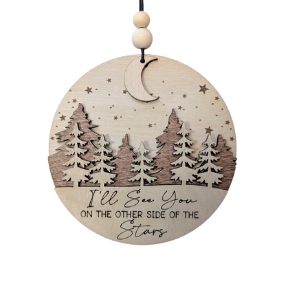 Other side of the Stars - Memorial Ornament